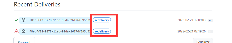 redelivery